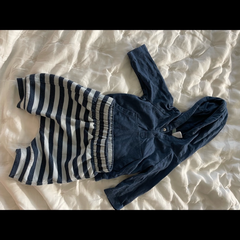 Nordstrom hoodie and panda pant set
